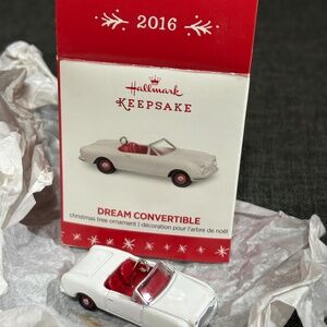 2016 Hallmark Keepsake Miniature Dream Convertible NOS
